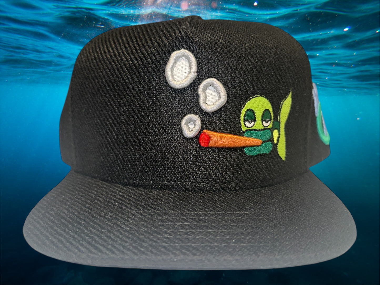 Smoking Fish Hemp Snapback