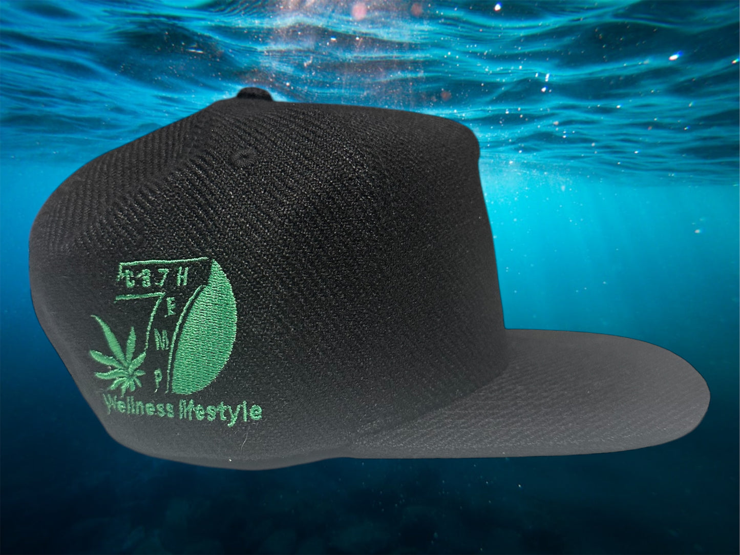 Smoking Fish Hemp Snapback